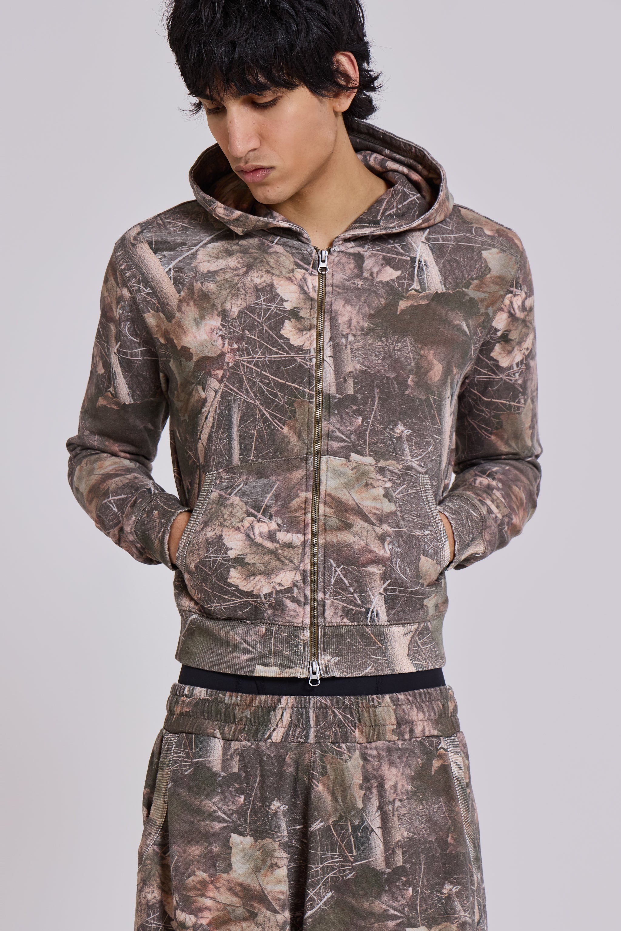 Woodland Camo Hoodie for Outdoor Adventures