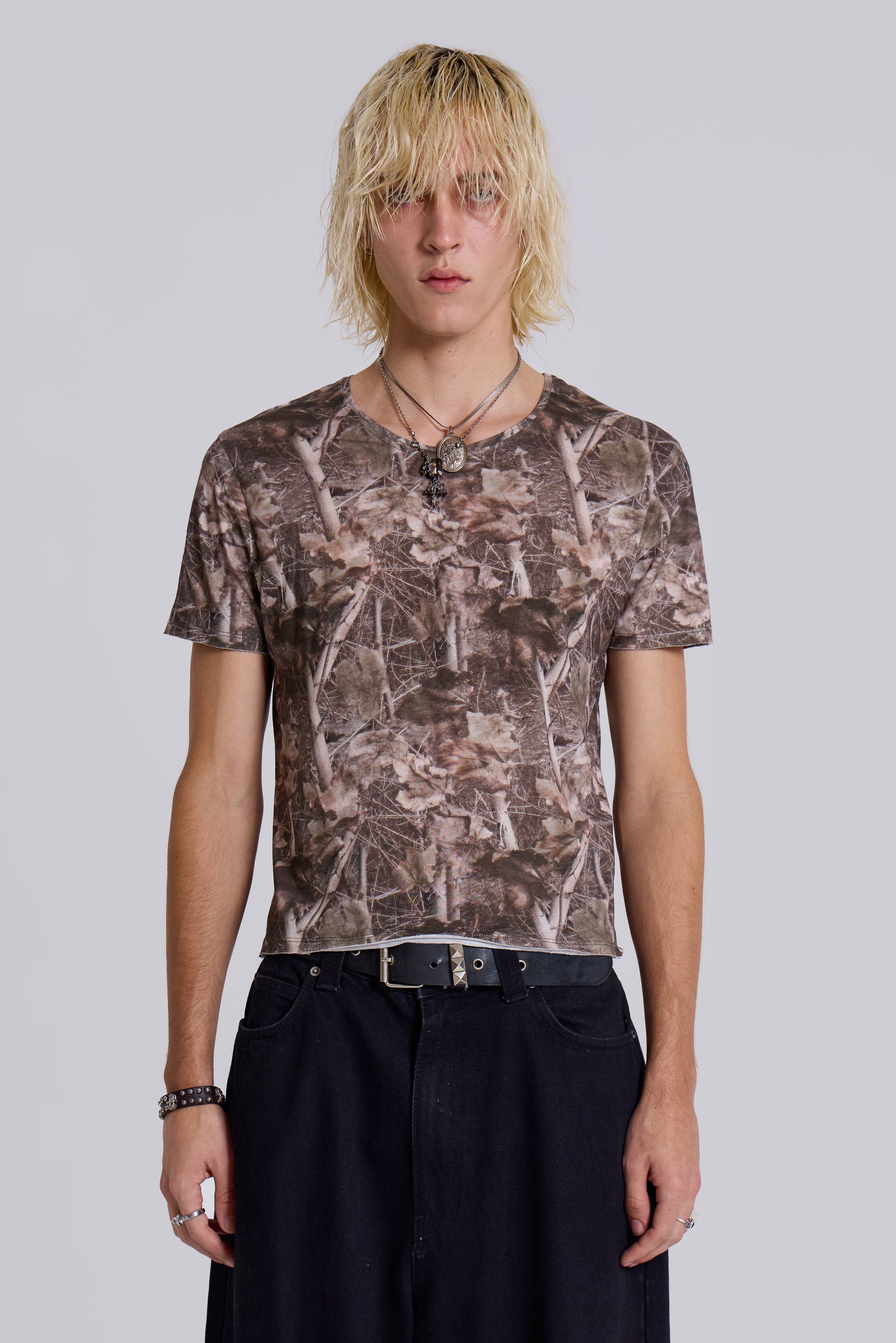 Woodland Slim Fit Cotton Tee