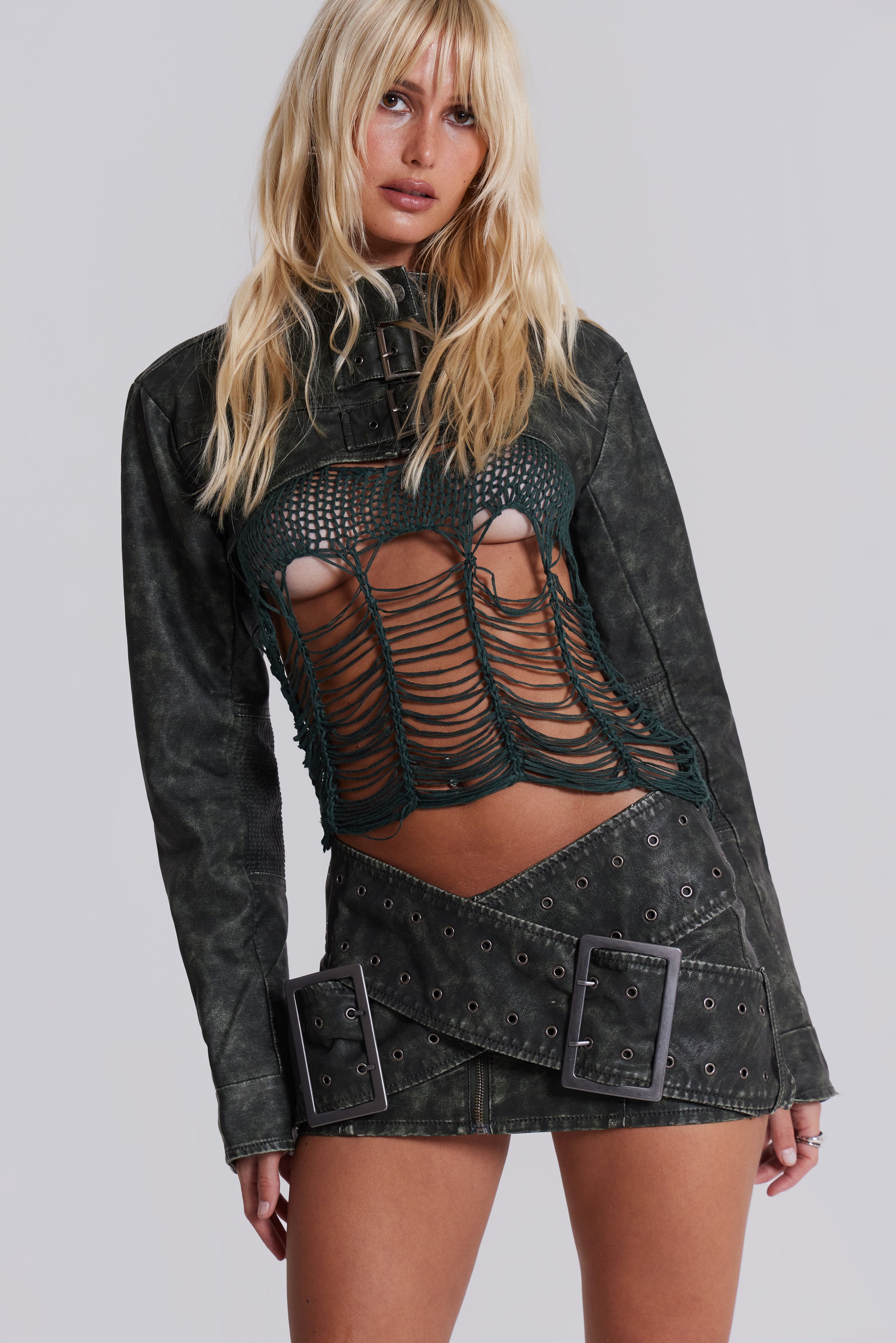 Stylish Micro Mini Skirt by Assassin