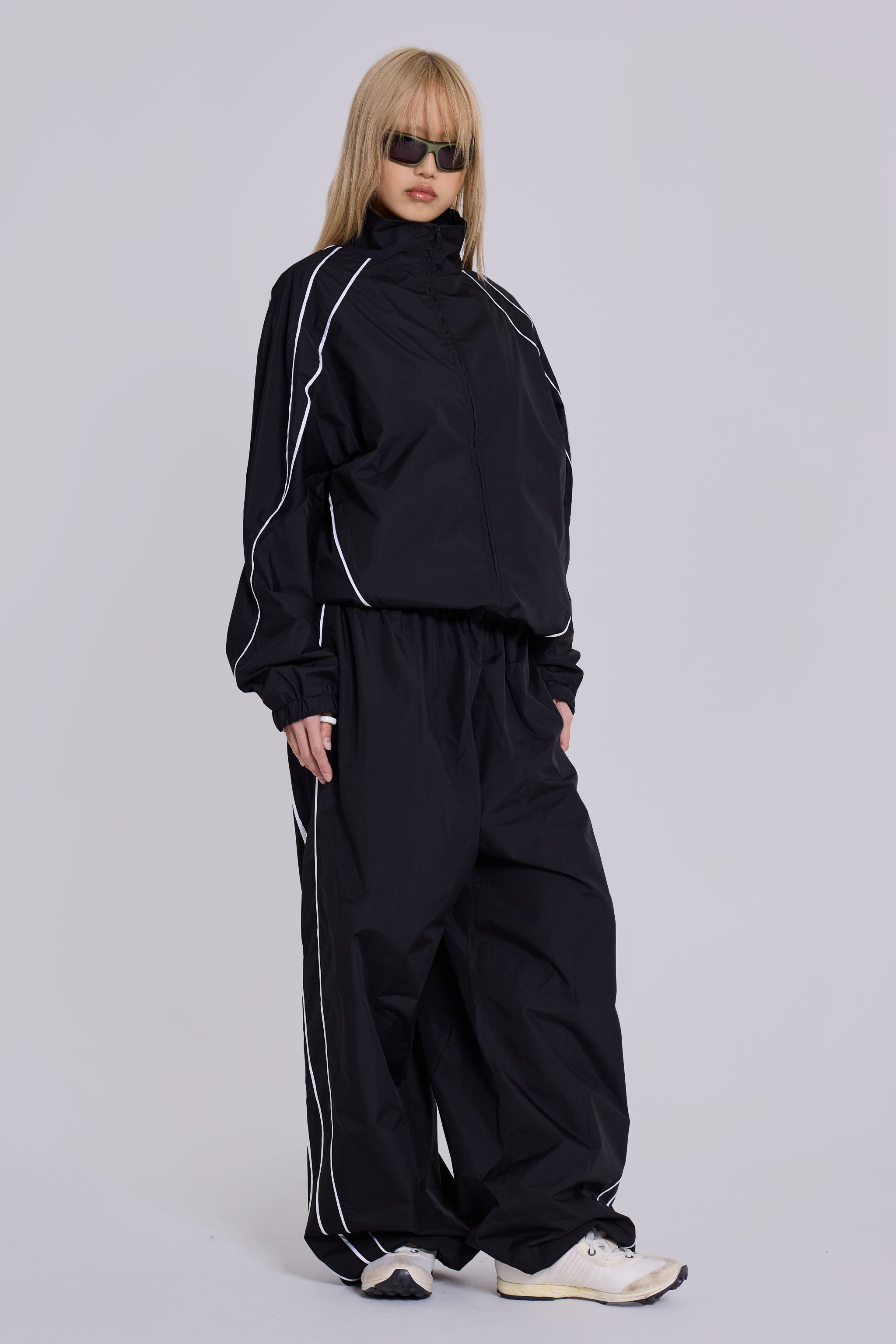 Black Vapor Athletic Joggers for Men