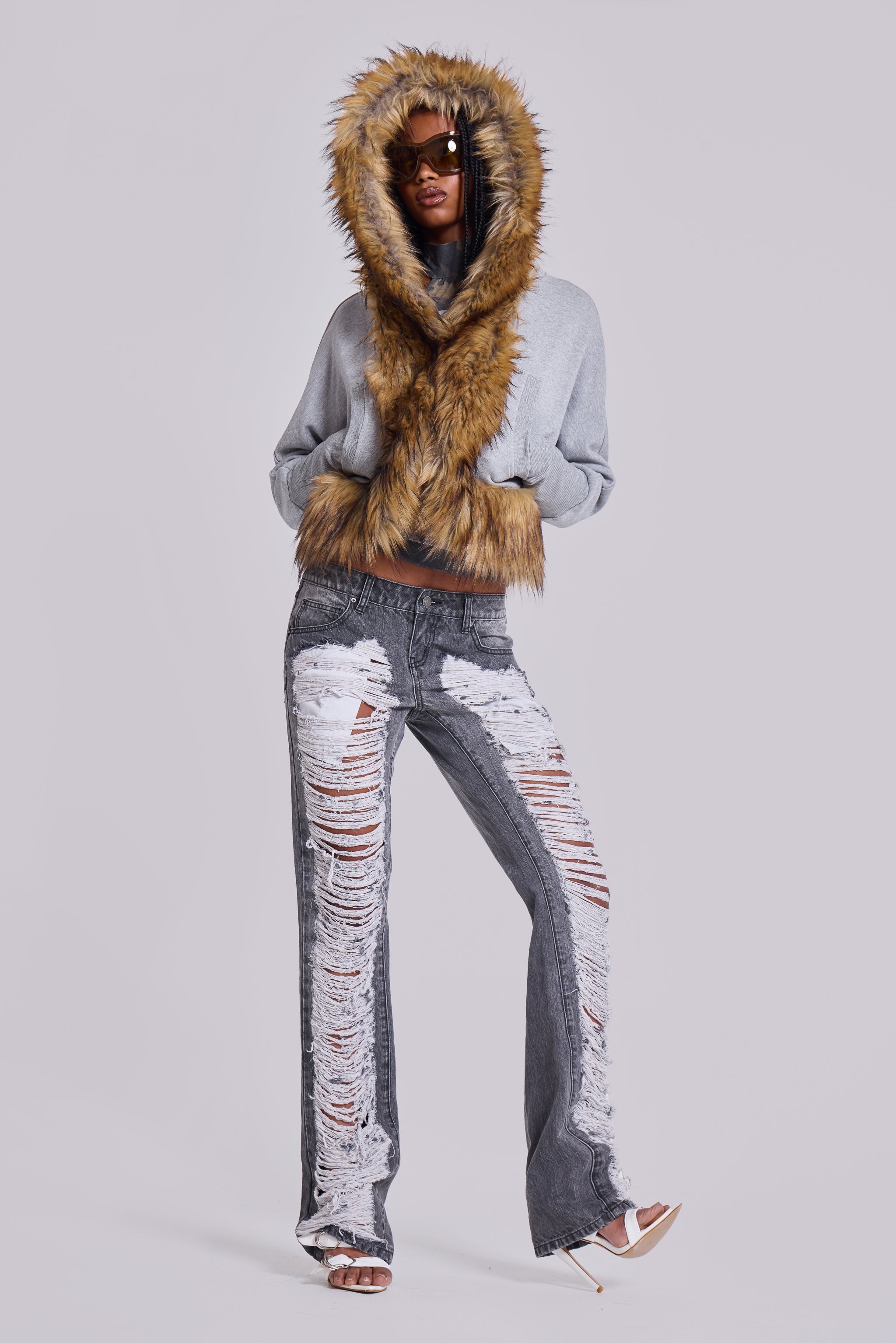 Deda Hoodie with Cozy Fur Trim