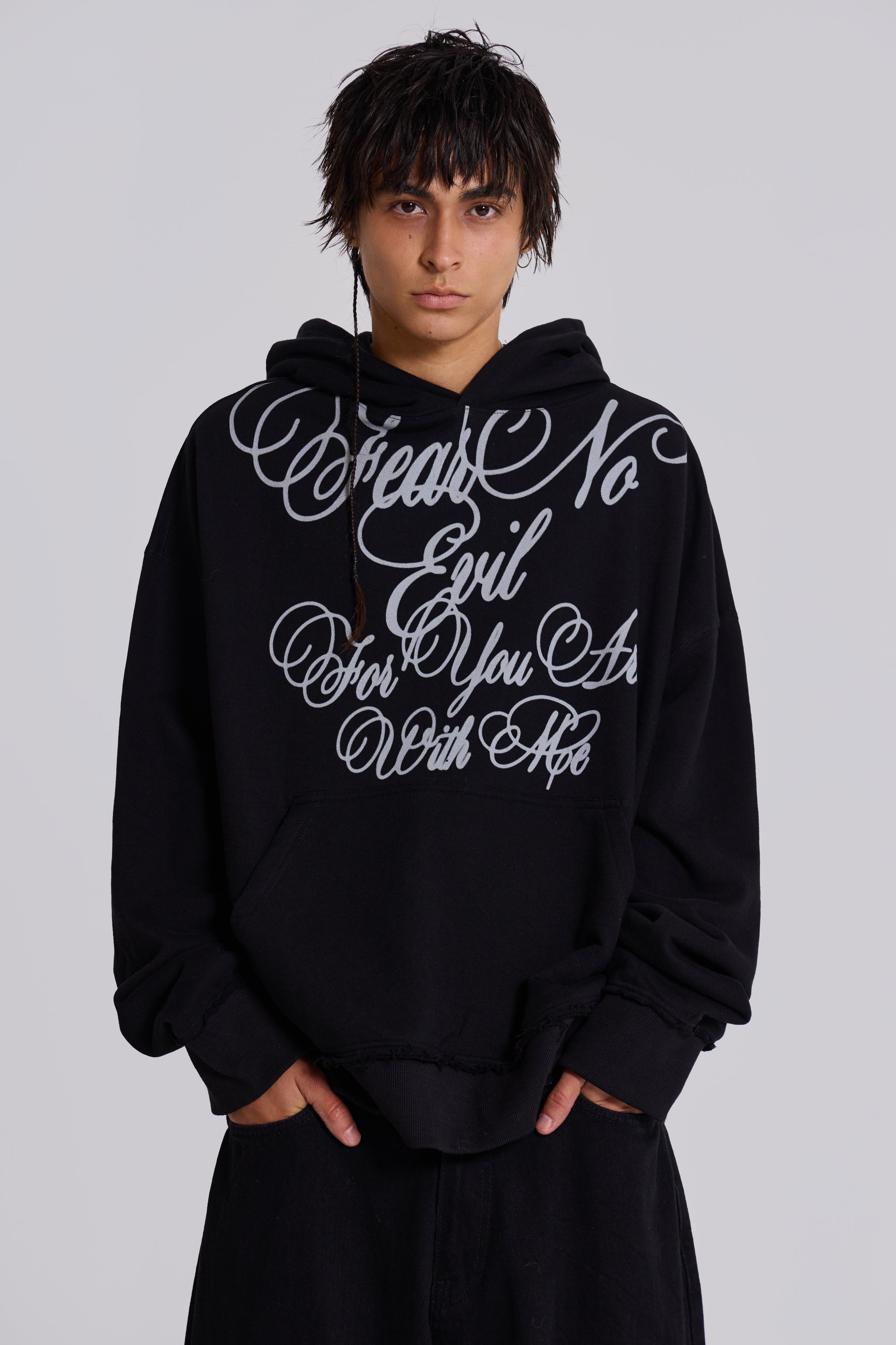 Kasper Script Pullover Hoodie