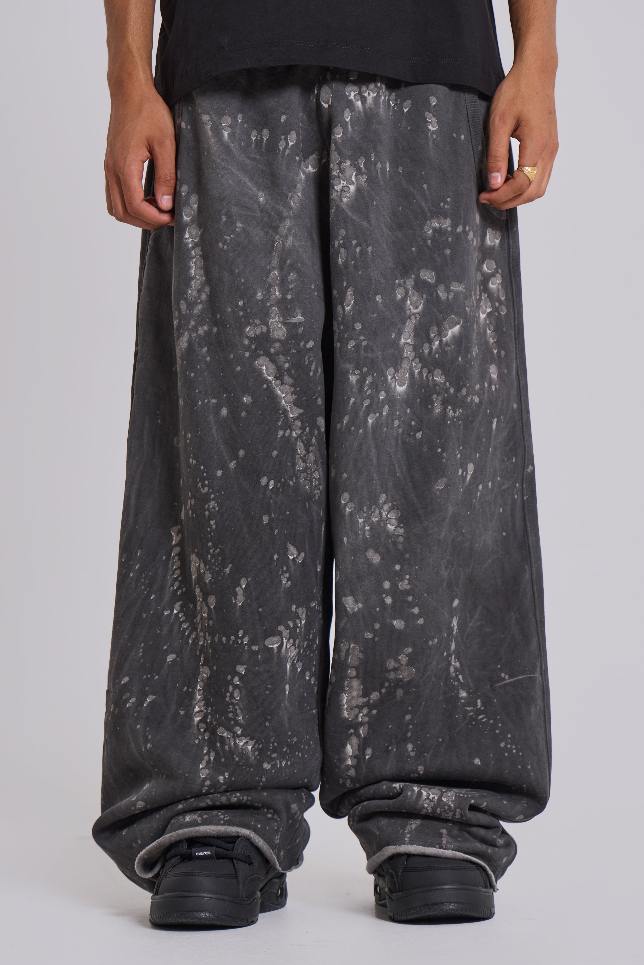 Stylish Oil Spill Print Joggers